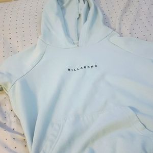 Light blue billabong hoodie